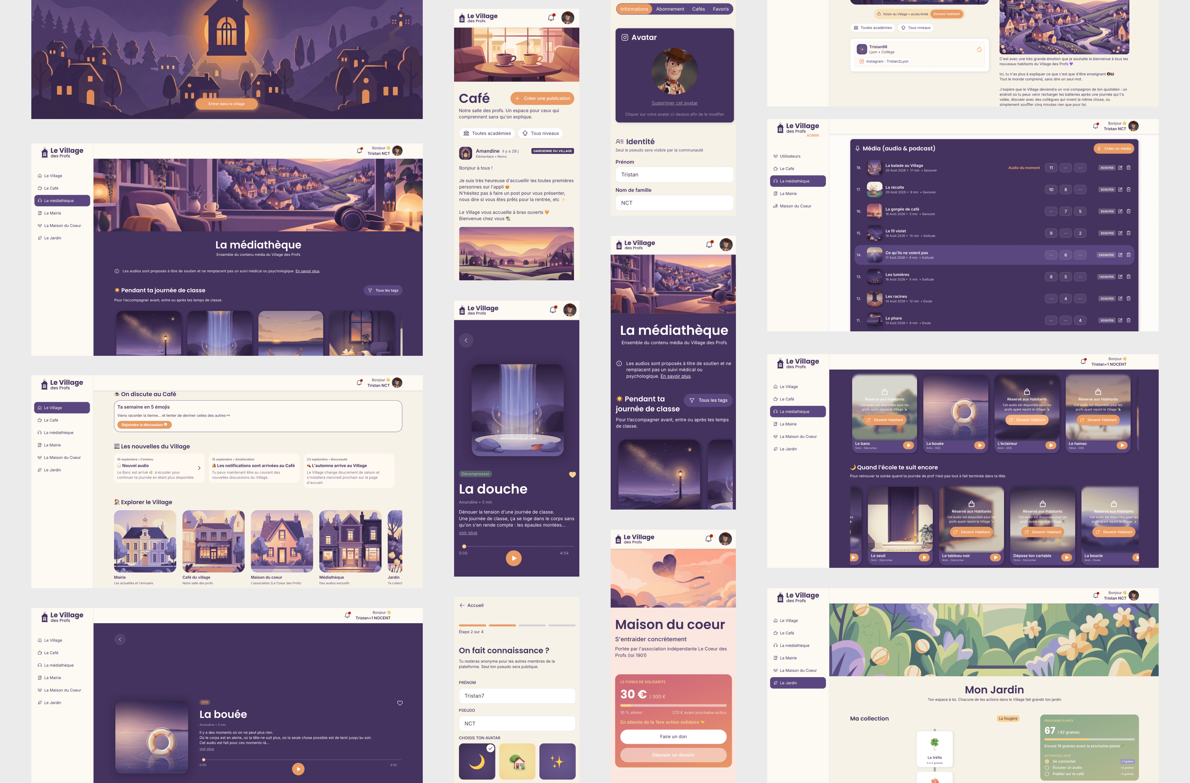 App communautaire pour les profs