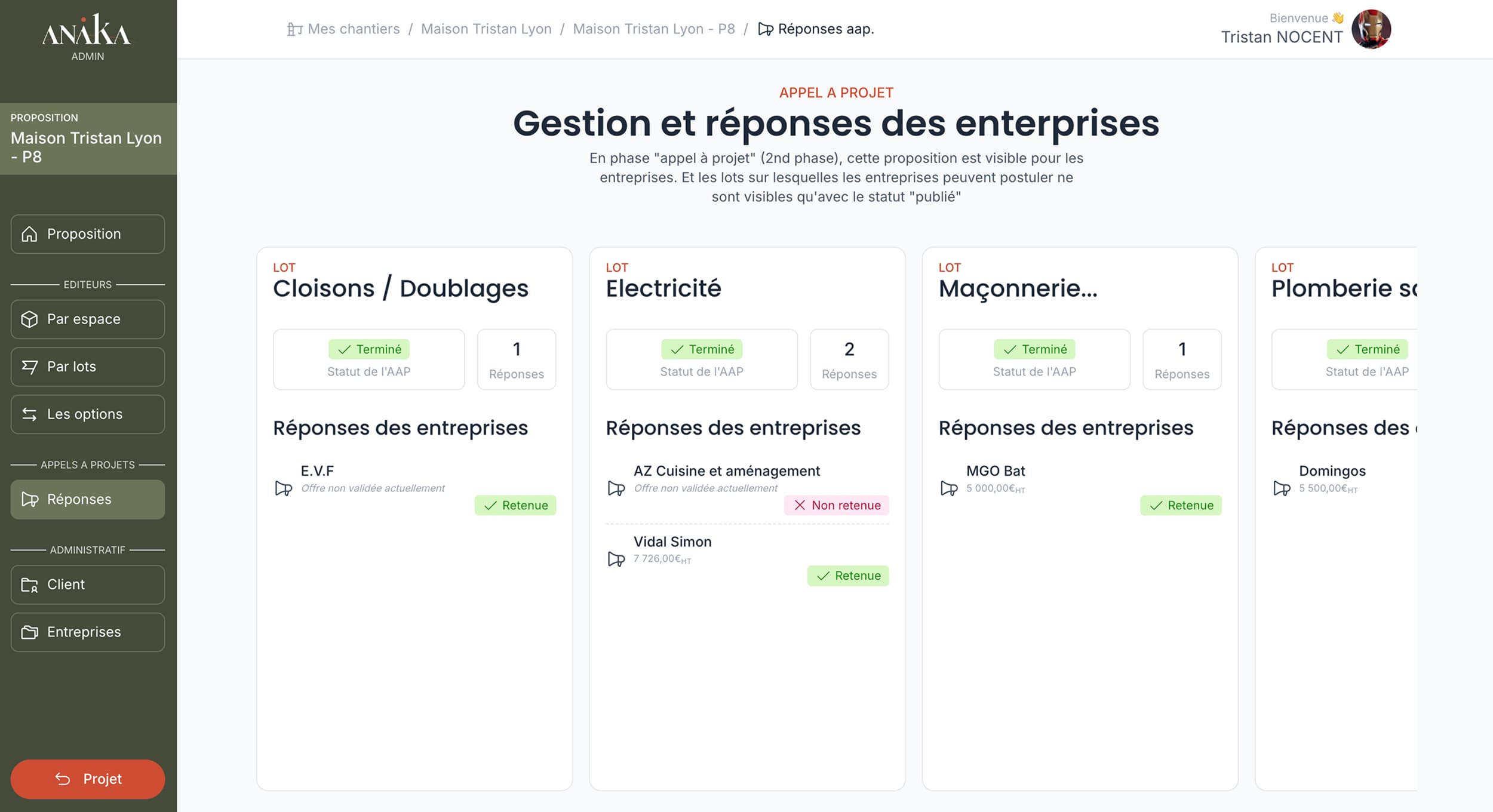 Orchestrer un chantier de la conception à la livraison — vue 2