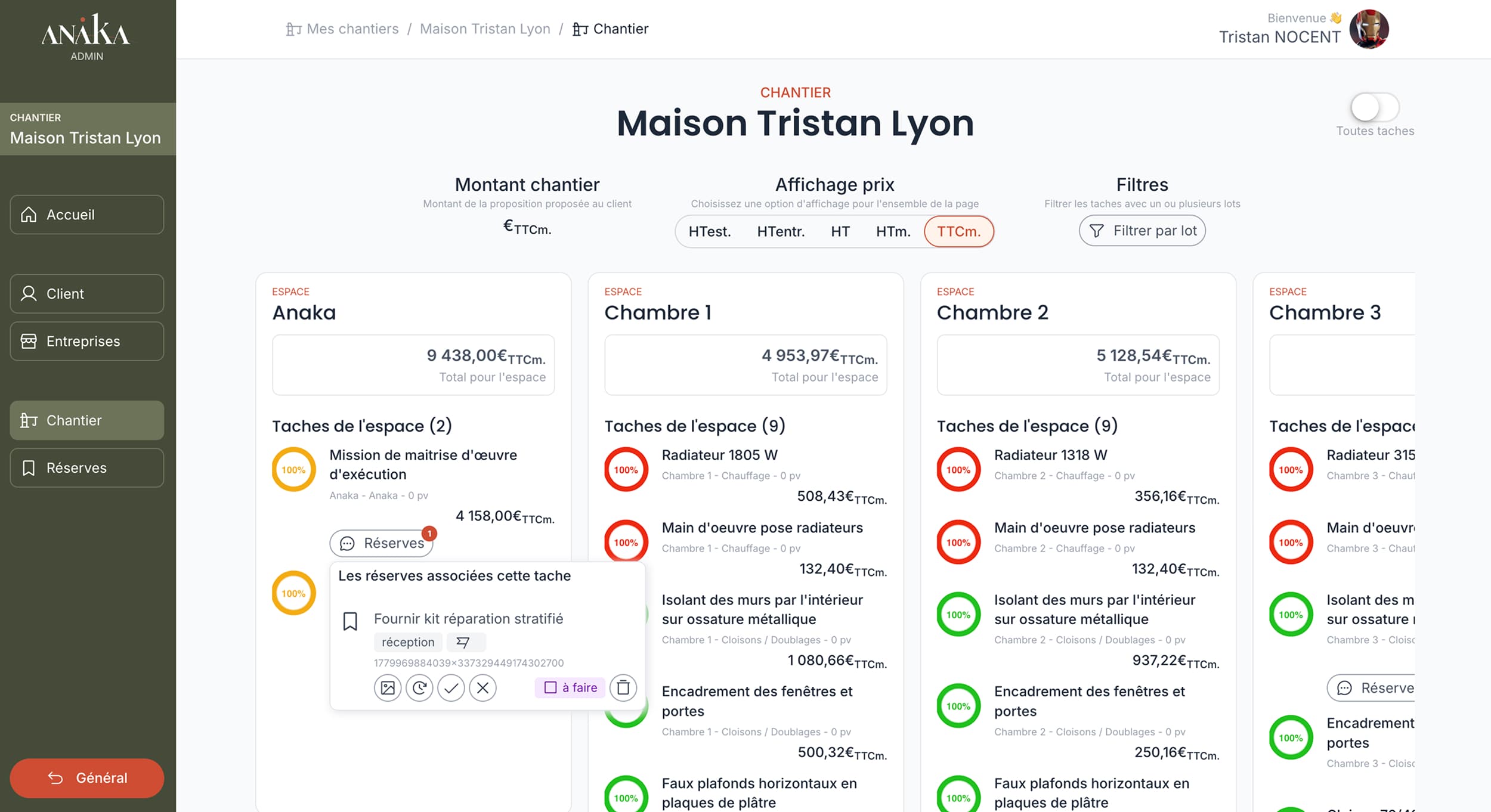 Orchestrer un chantier de la conception à la livraison — vue 4
